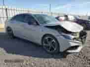 2021 Hyundai Elantra N Line z VIN KMHLR4AF3MU133178, wystawiony jako Copart lot #86449595 z przebiegiem 153 943 mil mil oraz Szkoda całkowita • Salvage title. Historia ofert i sprzedaży dostępna na DreamBid. Obrazek 4.