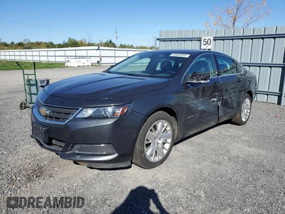 2018 Chevrolet Impala LS z VIN 2G11Z5S35J9115269, wystawiony jako Copart lot #84604915 z przebiegiem 162 019 mil mil oraz Szkoda całkowita • Salvage title. Historia ofert i sprzedaży dostępna na DreamBid. Obrazek 1.