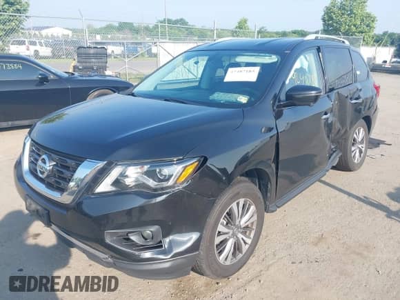 2019 Nissan Pathfinder Platinum z VIN 5N1DR2MM6KC627265, wystawiony jako IAAI lot #42487185 z przebiegiem 110 727 mil mil oraz . Historia ofert i sprzedaży dostępna na DreamBid. Obrazek 17.