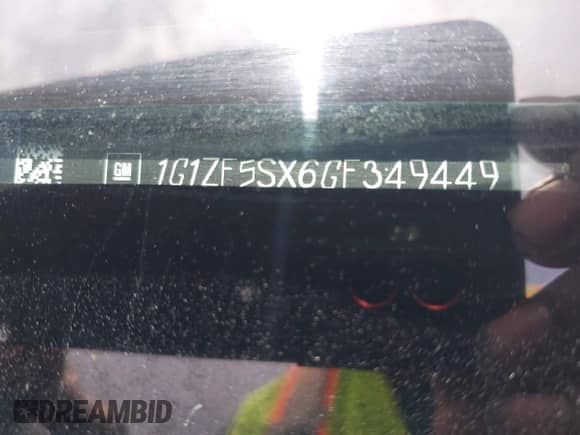 2016 Chevrolet Malibu LT с VIN 1G1ZF5SX6GF349449, выставлен на аукционе IAAI как лот 42779520 с пробегом 136 177 миль миль и . История ставок и продаж доступна на DreamBid. Изображение 9.