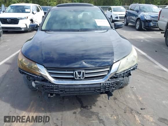 2013 Honda Accord EX-L z VIN 1HGCR2F84DA200019, wystawiony jako IAAI lot #43335273 z przebiegiem 288 576 mil mil oraz . Historia ofert i sprzedaży dostępna na DreamBid. Obrazek 12.