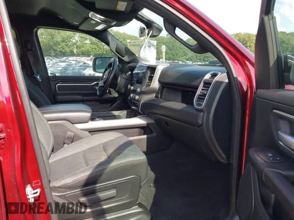 2021 Ram 1500 Lone Star with VIN 1C6RREBT6MN708948, listed as a IAAI auction lot 42688935 with 38,434 mi miles and . Bid and sale history available at DreamBid. Image 5.