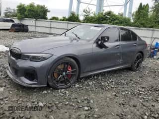 2022 BMW 3 Series M340i xDrive with VIN 3MW5U9J09N8C24035, listed as a Copart auction lot 63062635 with Not provided miles and Salvage title. Bid and sale history available at DreamBid. Image 1.