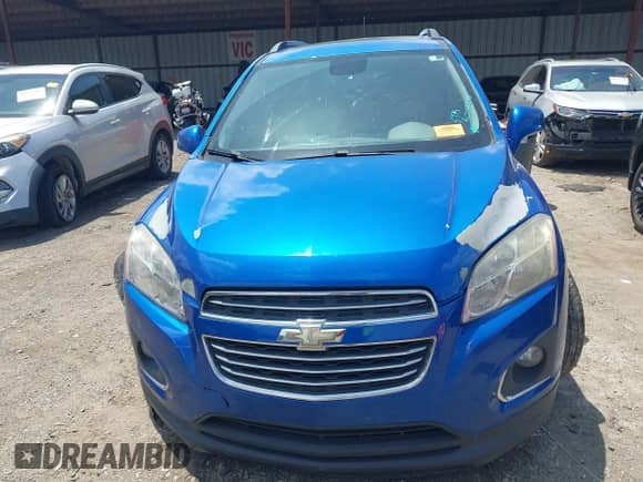 2015 Chevrolet Trax LTZ with VIN KL7CJNSB9FB056874, listed as a IAAI auction lot 42744436 with 135,418 mi miles and . Bid and sale history available at DreamBid. Image 12.