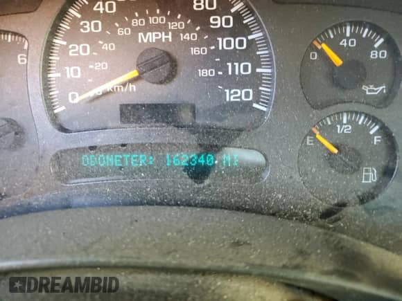 2005 GMC Sierra 1500 Work Truck with VIN 1GTEC14V35Z148140, listed as a Copart auction lot 42913265 with 162,340 mi miles and Salvage title. Bid and sale history available at DreamBid. Image 9.
