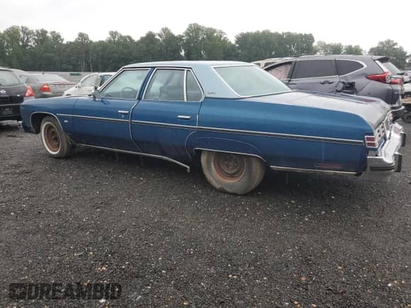 1976 Chevrolet Caprice с VIN 1N69U6J131687, выставлен на аукционе Copart как лот 63160005 с пробегом 57 763 миль миль и Чистый • Clean title. История ставок и продаж доступна на DreamBid. Изображение 2.