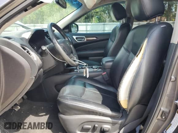 2016 Nissan Pathfinder Platinum with VIN 5N1AR2MM4GC601256, listed as a Copart auction lot 69629995 with 127,162 mi miles and Salvage title. Bid and sale history available at DreamBid. Image 7.