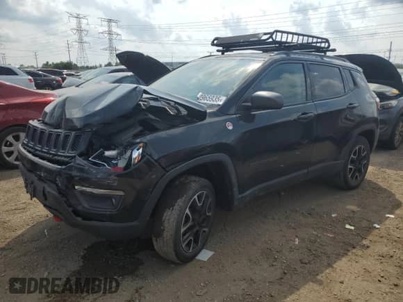 2020 Jeep Compass Trailhawk с VIN 3C4NJDDB5LT159643, выставлен на аукционе Copart как лот 67965935 с пробегом 132 085 миль миль и Списание • Salvage title. История ставок и продаж доступна на DreamBid. Изображение 1.