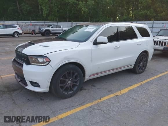 2018 Dodge Durango R/T with VIN 1C4SDJCT9JC443403, listed as a IAAI auction lot 42463528 with 180,332 mi miles and . Bid and sale history available at DreamBid. Image 22.