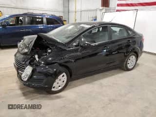 2019 Ford Fiesta S with VIN 3FADP4AJ7KM159213, listed as a Copart auction lot 59913075 with 22,695 mi miles and Non repairable. Bid and sale history available at DreamBid. Image 1.