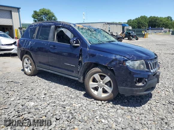 2015 Jeep Compass High Altitude with VIN 1C4NJDEB5FD324096, listed as a Copart auction lot 64557885 with 111,175 mi miles and Salvage title. Bid and sale history available at DreamBid. Image 4.