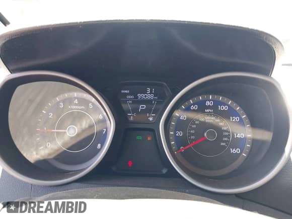 2013 Hyundai Elantra GLS with VIN KMHDH4AE3DU672219, listed as a IAAI auction lot 42200984 with 99,088 mi miles and . Bid and sale history available at DreamBid. Image 7.