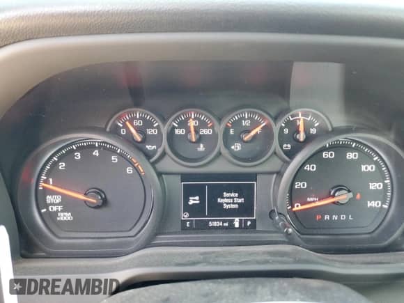 2024 Chevrolet Silverado 1500 Work Truck с VIN 3GCNAAEK8RG103520, выставлен на аукционе Copart как лот 62064525 с пробегом 51 834 миль миль и Списание • Salvage title. История ставок и продаж доступна на DreamBid. Изображение 9.