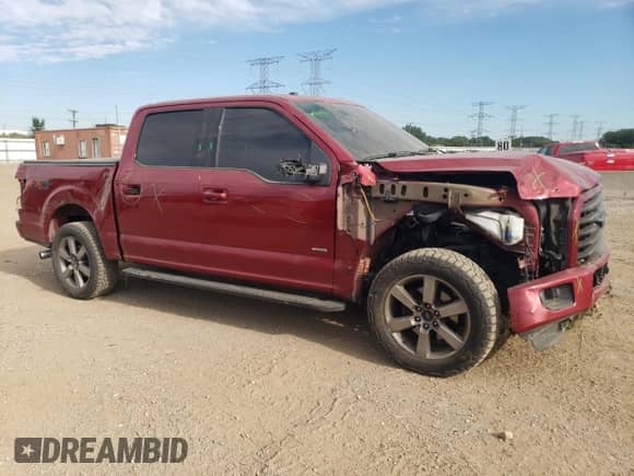 2017 Ford F-150 XL z VIN 1FTEW1EP5HFC43750, wystawiony jako Copart lot #70043515 z przebiegiem 93 889 mil mil oraz Szkoda całkowita • Salvage title. Historia ofert i sprzedaży dostępna na DreamBid. Obrazek 4.