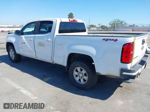 2020 Chevrolet Colorado 4WD Work Truck with VIN 1GCGTBEN4L1243119, listed as a IAAI auction lot 43017977 with 142,459 mi miles and . Bid and sale history available at DreamBid. Image 3.