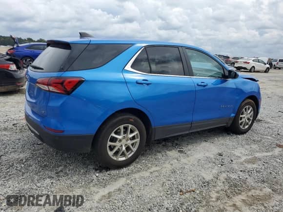 2024 Chevrolet Equinox LT с VIN 3GNAXKEGXRS106597, выставлен на аукционе Copart как лот 81806875 с пробегом 30 818 миль миль и Списание • Salvage title. История ставок и продаж доступна на DreamBid. Изображение 3.