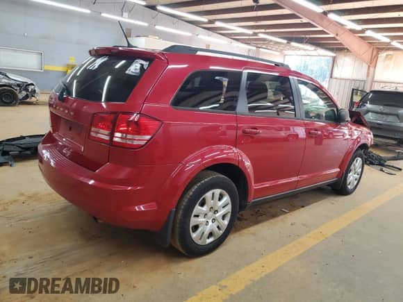 2018 Dodge Journey SE с VIN 3C4PDCAB0JT421337, выставлен на аукционе Copart как лот 81034895 с пробегом 51 652 миль миль и Списание • Salvage title. История ставок и продаж доступна на DreamBid. Изображение 3.