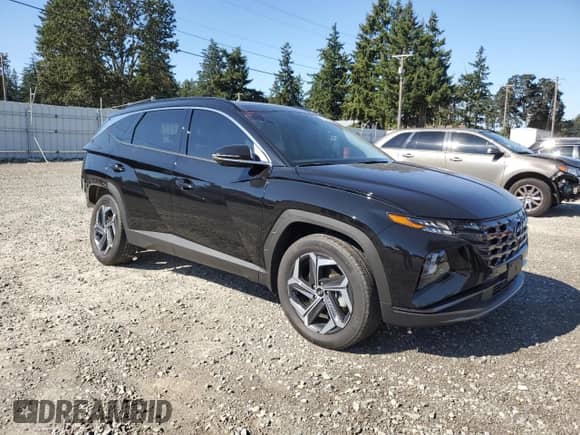 2024 Hyundai Tucson Limited with VIN KM8JECD14RU220480, listed as a Copart auction lot 83994395 with 39,393 mi miles and Salvage title. Bid and sale history available at DreamBid. Image 4.