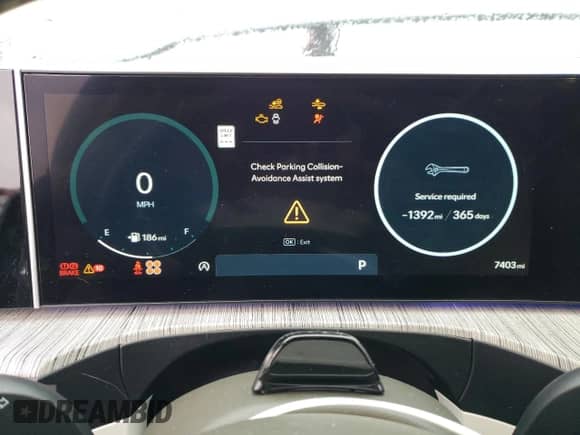 2024 Hyundai Santa Fe Calligraphy z VIN 5NMP5DGL4RH062019, wystawiony jako Copart lot #81149935 z przebiegiem 7 403 mil mil oraz Szkoda całkowita • Salvage title. Historia ofert i sprzedaży dostępna na DreamBid. Obrazek 9.