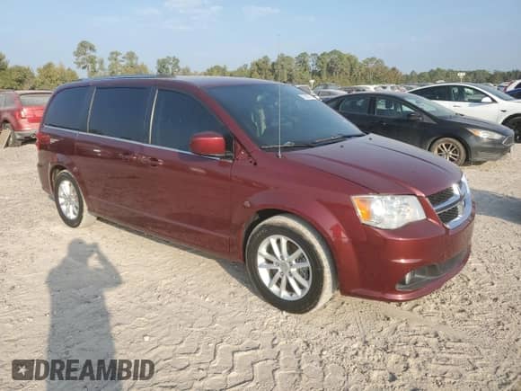 2019 Dodge Grand Caravan SXT with VIN 2C4RDGCG6KR543603, listed as a Copart auction lot 87083775 with 144,034 mi miles and Clean title. Bid and sale history available at DreamBid. Image 4.