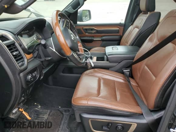 2020 Ram 1500 Longhorn with VIN 1C6SRFKTXLN203355, listed as a Copart auction lot 54517595 with 109,728 mi miles and Salvage title. Bid and sale history available at DreamBid. Image 7.