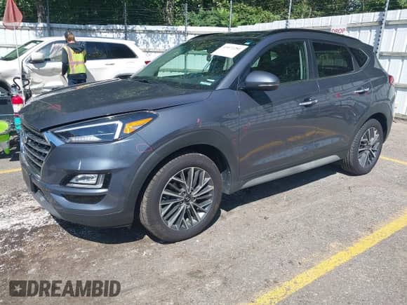 2021 Hyundai Tucson SEL with VIN KM8J33AL5MU312394, listed as a IAAI auction lot 43072281 with 46,296 mi miles and . Bid and sale history available at DreamBid. Image 17.