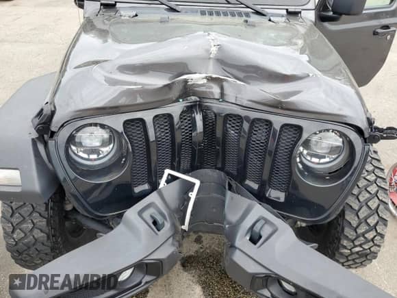 2022 Jeep Wrangler Unlimited Willys с VIN 1C4HJXDM6NW135462, выставлен на аукционе Copart как лот 53467564 с пробегом 22 028 миль миль и На запчасти • Non repairable. История ставок и продаж доступна на DreamBid. Изображение 11.