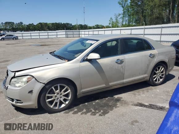 2009 Chevrolet Malibu LTZ with VIN 1G1ZK57B29F185810, listed as a Copart auction lot 50023505 with 188,443 mi miles and Salvage title. Bid and sale history available at DreamBid. Image 1.