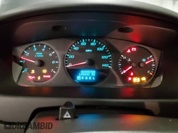 2013 Chevrolet Impala LS with VIN 2G1WA5E34D1198432, listed as a Copart auction lot 82495865 with 145,491 mi miles and Salvage title. Bid and sale history available at DreamBid. Image 9.