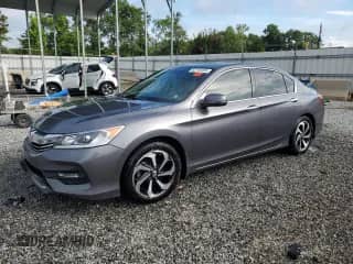 2017 Honda Accord EX-L with VIN 1HGCR3F07HA015713, listed as a Copart auction lot 63159395 with Not provided miles and Salvage title. Bid and sale history available at DreamBid. Image 1.