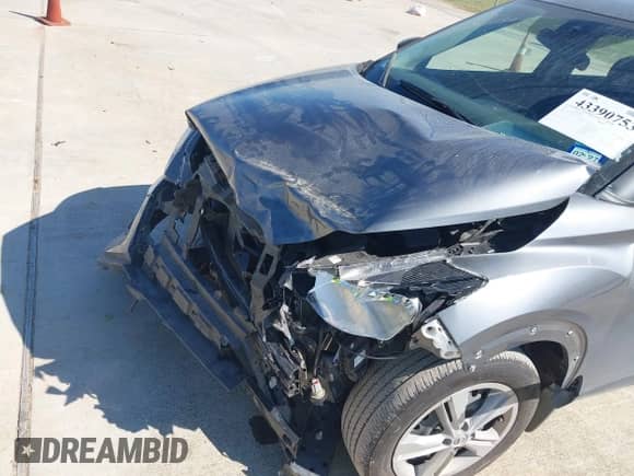 2024 Nissan Kicks S with VIN 3N1CP5BVXRL595179, listed as a IAAI auction lot 43390753 with 20,272 mi miles and . Bid and sale history available at DreamBid. Image 6.