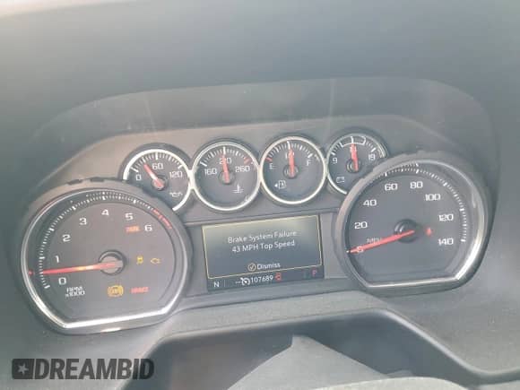 2021 Chevrolet Tahoe RST z VIN 1GNSCRKD9MR395972, wystawiony jako Copart lot #55987375 z przebiegiem 107 689 mil mil oraz Szkoda całkowita • Salvage title. Historia ofert i sprzedaży dostępna na DreamBid. Obrazek 9.