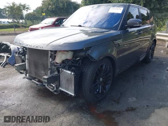 2016 Land Rover Range Rover Sport Dynamic with VIN SALWR2EF4GA577443, listed as a IAAI auction lot 43194076 with 147,865 mi miles and . Bid and sale history available at DreamBid. Image 2.