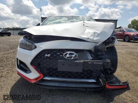 2022 Hyundai Veloster z VIN KMHT36AH9NU014437, wystawiony jako Copart lot #68401645 z przebiegiem 41 845 mil mil oraz Szkoda całkowita • Salvage title. Historia ofert i sprzedaży dostępna na DreamBid. Obrazek 5.