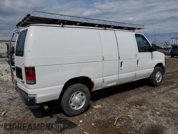 2013 Ford Econoline Cargo Commercial with VIN 1FTNE2EW8DDA74037, listed as a Copart auction lot 53726125 with 71,236 mi miles and Salvage title. Bid and sale history available at DreamBid. Image 3.