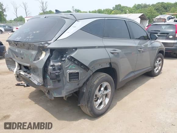 2024 Hyundai Tucson SE с VIN 5NMJACDE9RH392272, выставлен на аукционе IAAI как лот 42038490 с пробегом 14 594 миль миль и . История ставок и продаж доступна на DreamBid. Изображение 4.