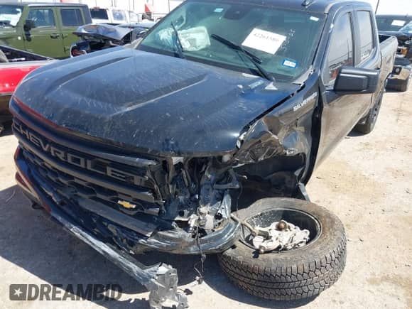 2024 Chevrolet Silverado 1500 Custom с VIN 3GCPABEKXRG445811, выставлен на аукционе IAAI как лот 42261580 с пробегом 14 247 миль миль и . История ставок и продаж доступна на DreamBid. Изображение 6.