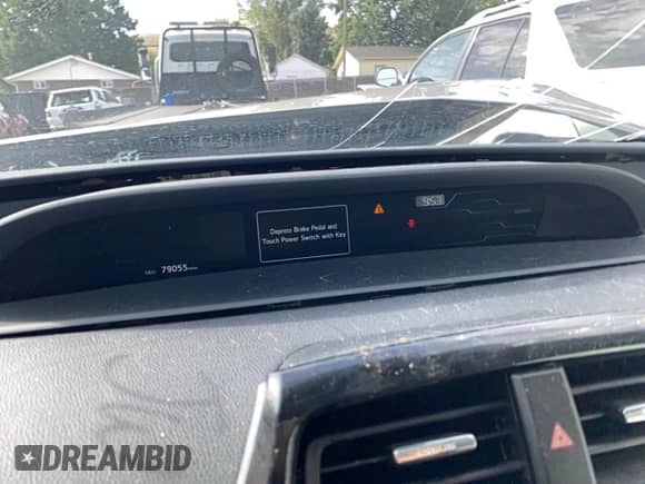 2018 Toyota Prius Plus with VIN JTDKARFP8J3082901, listed as a Copart auction lot 80019815 with 79,055 mi miles and Salvage title. Bid and sale history available at DreamBid. Image 9.