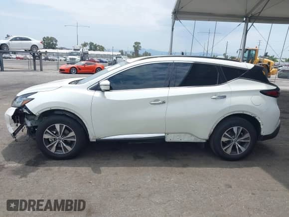 2021 Nissan Murano SV with VIN 5N1AZ2BJ3MC121584, listed as a IAAI auction lot 42762294 with 74,963 mi miles and . Bid and sale history available at DreamBid. Image 15.