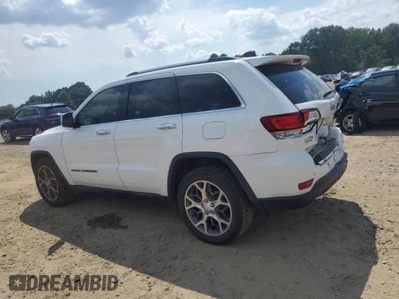 2020 Jeep Grand Cherokee Limited with VIN 1C4RJFBGXLC372157, listed as a Copart auction lot 69179225 with 88,041 mi miles and Salvage title. Bid and sale history available at DreamBid. Image 2.
