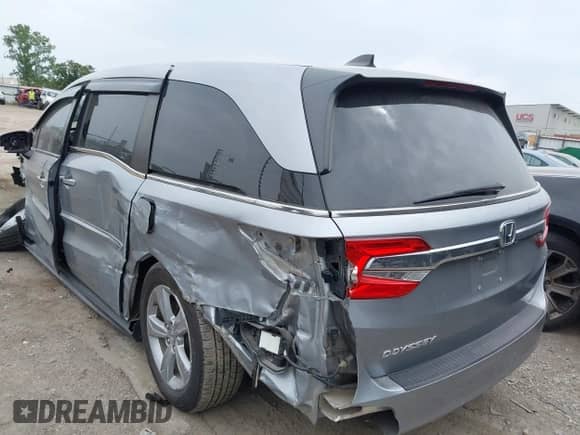 2019 Honda Odyssey EX-L с VIN 5FNRL6H71KB097121, выставлен на аукционе IAAI как лот 43123423 с пробегом 122 077 миль миль и . История ставок и продаж доступна на DreamBid. Изображение 3.