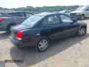 2003 Hyundai Elantra GLS with VIN KMHDN45D03U550409, listed as a IAAI auction lot 42789938 with 107,706 mi miles and . Bid and sale history available at DreamBid. Image 4.