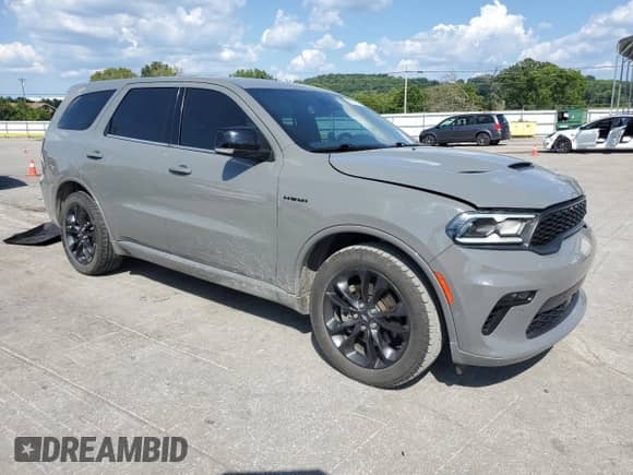 2021 Dodge Durango R/T с VIN 1C4SDHCT7MC761873, выставлен на аукционе Copart как лот 69622675 с пробегом 56 855 миль миль и Списание • Salvage title. История ставок и продаж доступна на DreamBid. Изображение 4.