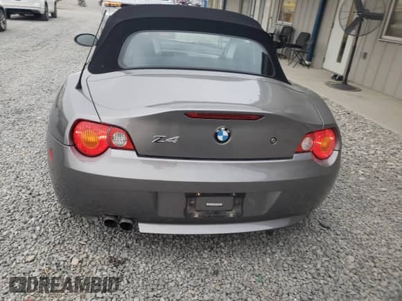 2004 BMW Z4 3.0i with VIN 4USBT53554LU09047, listed as a Copart auction lot 51175115 with 87,791 mi miles and Salvage title. Bid and sale history available at DreamBid. Image 6.