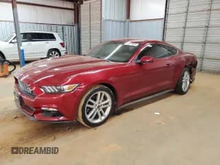 2017 Ford Mustang EcoBoost with VIN 1FA6P8THXH5328522, listed as a Copart auction lot 81677625 with 47,097 mi miles and Salvage title. Bid and sale history available at DreamBid. Image 1.