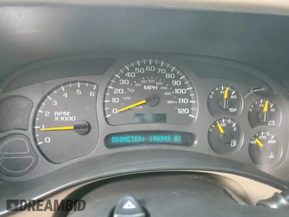 2003 GMC Sierra 1500 SLT z VIN 2GTEK19T331124243, wystawiony jako Copart lot #71209315 z przebiegiem 190 948 mil mil oraz Szkoda całkowita • Salvage title. Historia ofert i sprzedaży dostępna na DreamBid. Obrazek 9.