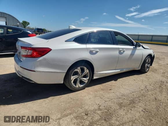 2018 Honda Accord EX-L with VIN 1HGCV1F6XJA111944, listed as a Copart auction lot 63629275 with 43,203 mi miles and Salvage title. Bid and sale history available at DreamBid. Image 3.