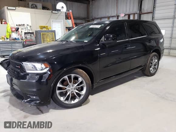 2020 Dodge Durango GT Plus with VIN 1C4RDHDG7LC222605, listed as a Copart auction lot 69654225 with 85,851 mi miles and Salvage title. Bid and sale history available at DreamBid. Image 1.