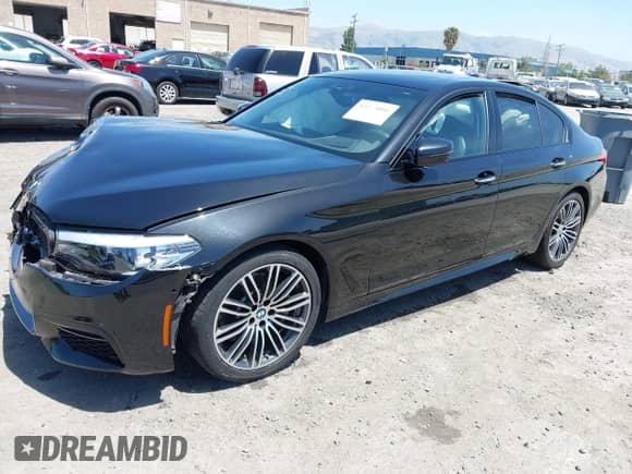 2018 BMW 5 Series 530i with VIN WBAJA5C51JWA56680, listed as a IAAI auction lot 42273066 with 39,789 mi miles and . Bid and sale history available at DreamBid. Image 2.