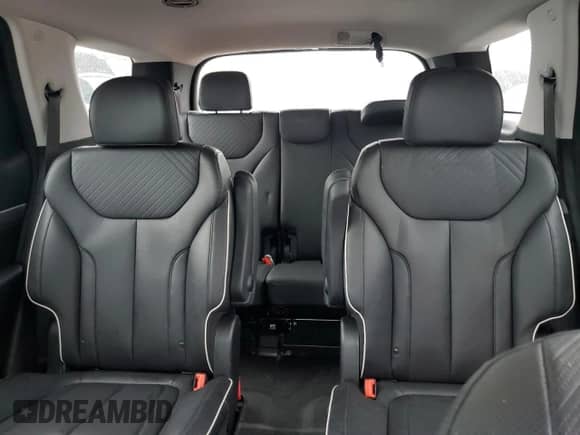 2024 Hyundai Palisade XRT with VIN KM8R3DGEXRU754807, listed as a Copart auction lot 56949805 with 16,217 mi miles and Salvage title. Bid and sale history available at DreamBid. Image 10.